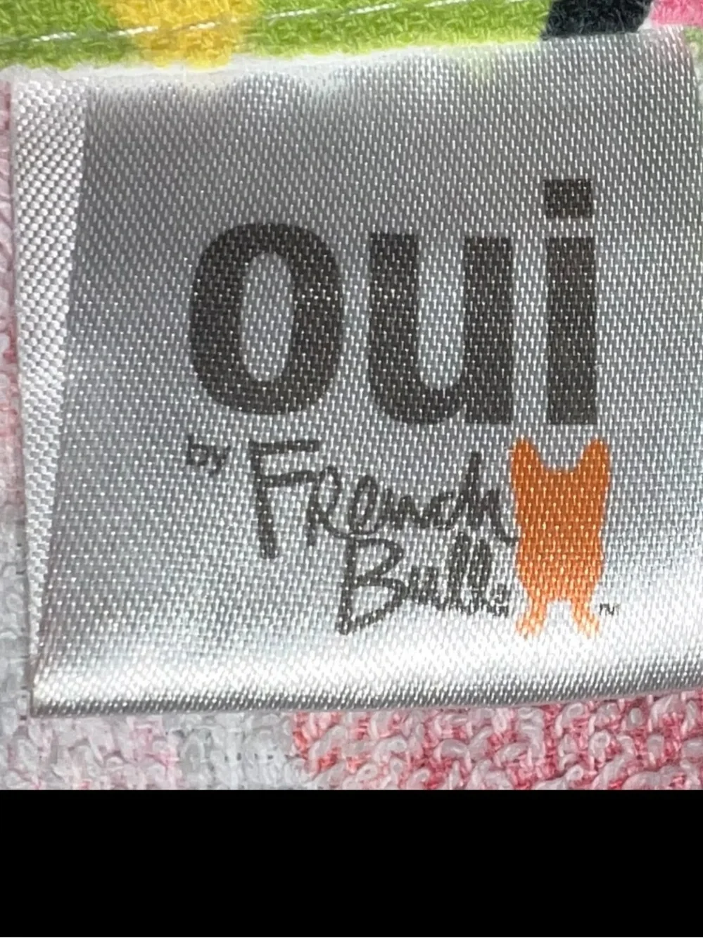 🔴Bright Multicolor Chevron Kitchen Hand Towel Oui By French Bull 26” x 16”
